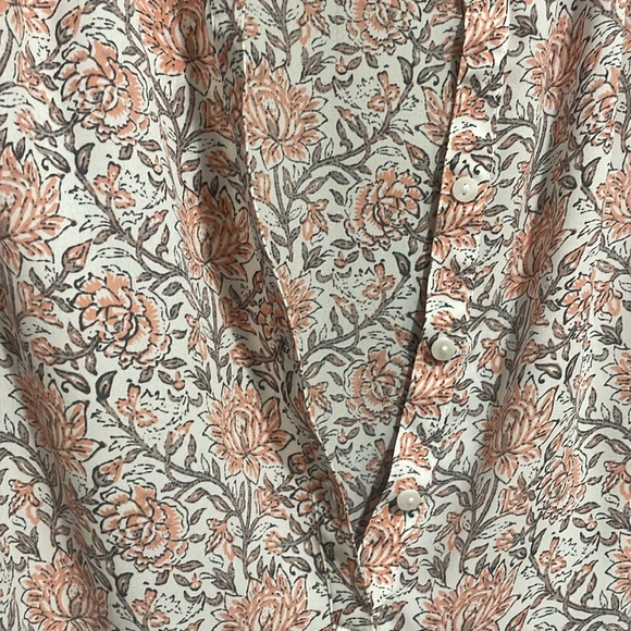 Sleeveless floral top - Picture 3 of 4